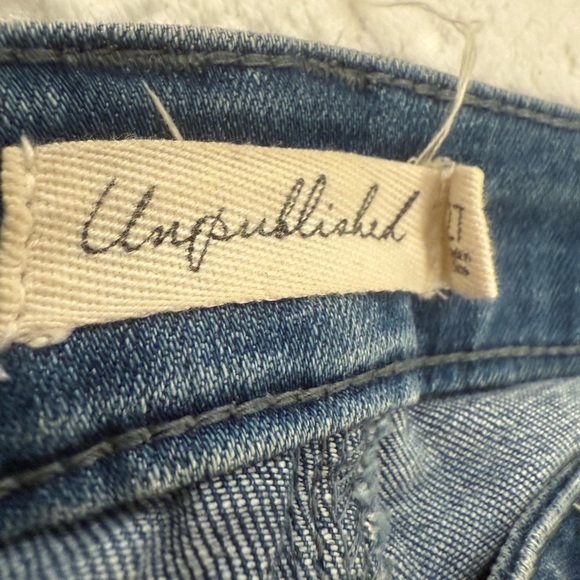 Publish Blue High Rise Jeans Vintage Wash - Picture 7 of 7